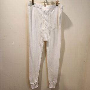 Joe Boxer Men's Off White Thermal Pants size L